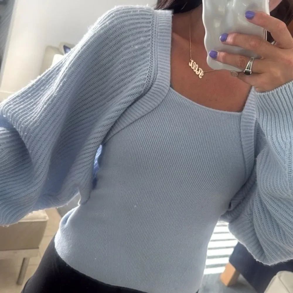 NAADAM - Women's Fisherman Wool-Cashmere Layered Sweater - NWT - Size Small